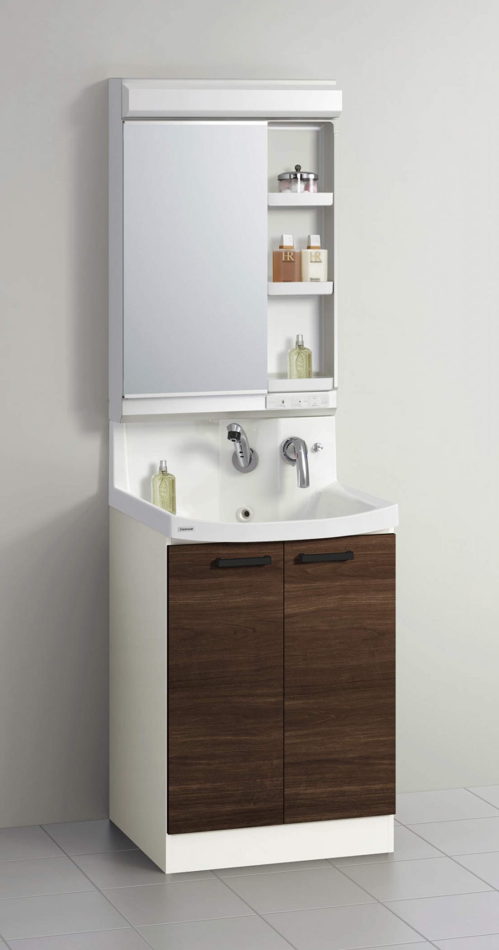 ファンシオ 幅900㎜ 1面鏡（ファンシオ｜クリナップ）の洗面所・洗面台 